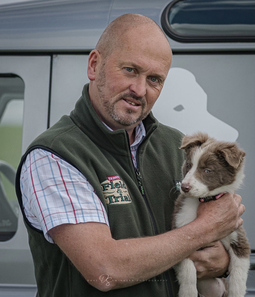 Record breaking Border Collie puppy sells for £7,600 is fed Skinner's Field & Trial Puppy & Junior Duck & Rice.