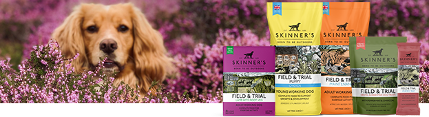 Skinner's working dog food range